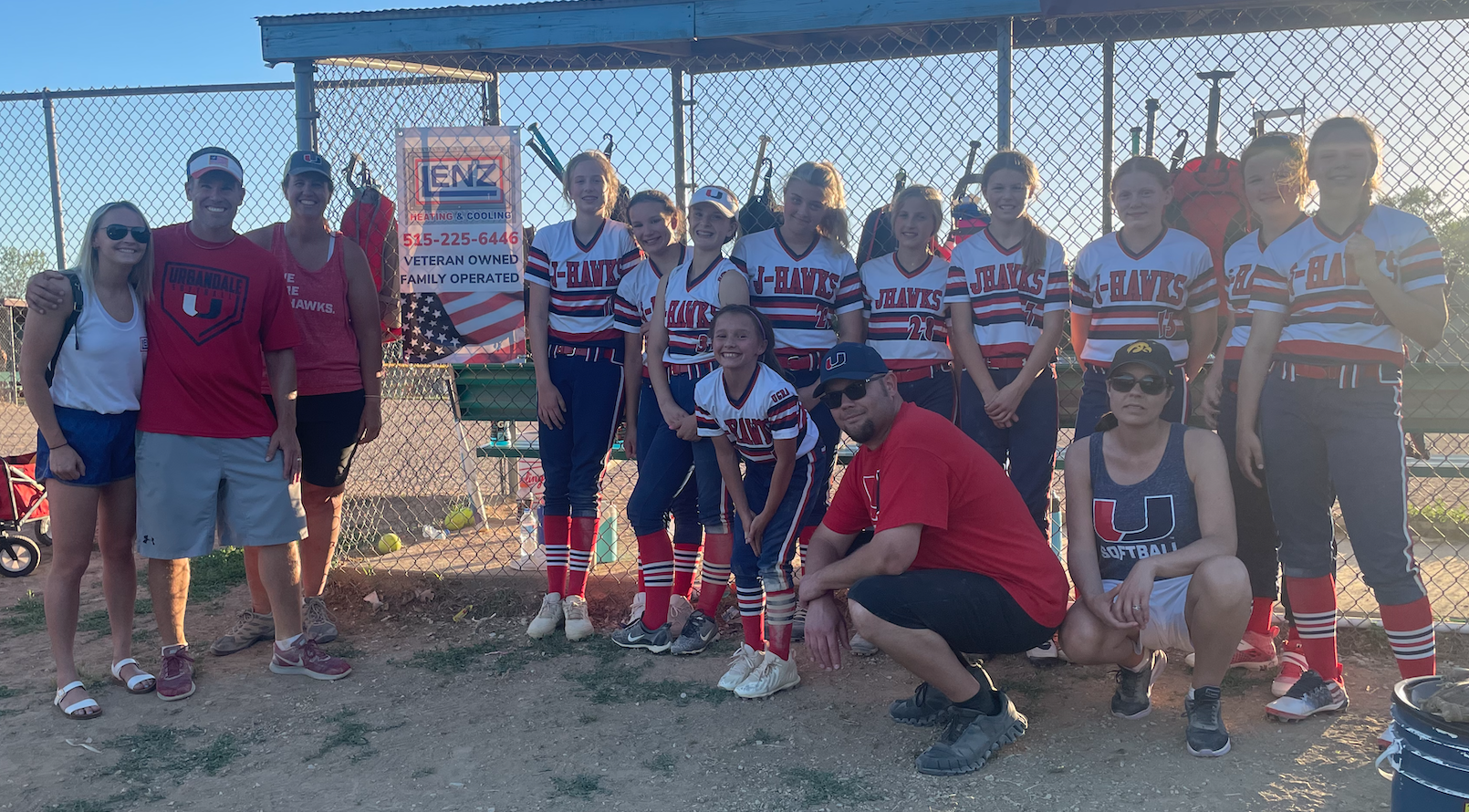 Lenz Heating and Cooling HVAC company Des Moines, Urbandale IA Chamber of Commerce, Creston IA chamber of commerce, Urbandale IA softball, community outreach